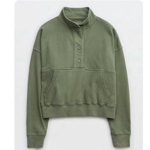 Aerie cropped sweatshirt